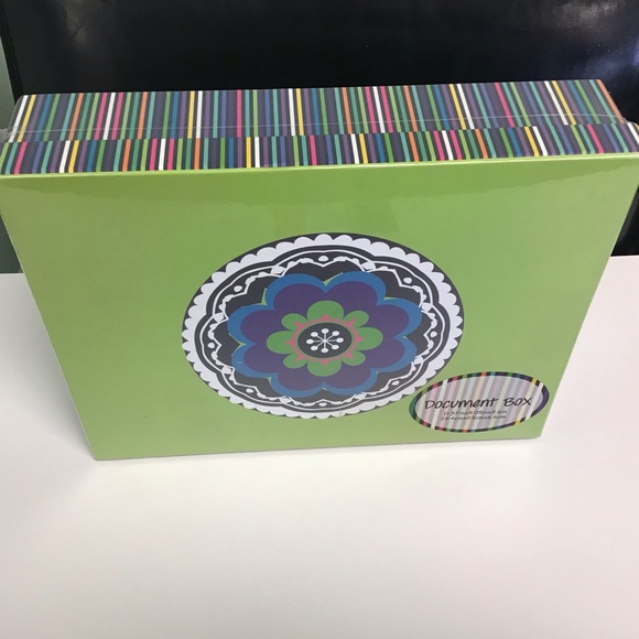 Creative Colors Document Box - Picture 1 of 6